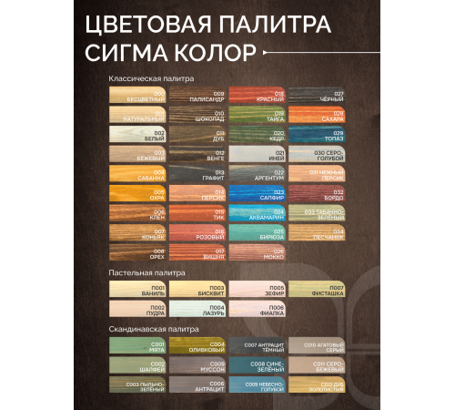 Приобрести МАСЛО С ТВЕРДЫМ ВОСКОМ «СИГМА-ДЕКОР ПРЕМИУМ» в Дзержинске, Нижегородская область